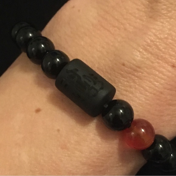 Sagittarius Zodiac Theme Beaded Stretch Bracelet - Picture 4 of 8